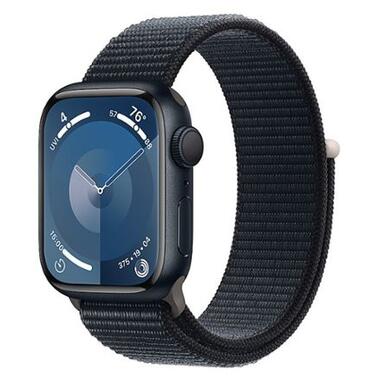Смарт-годинник Apple Watch Series 9 GPS 41mm Midnight Aluminum Case w. Midnight Sport Loop (MR8Y3) фото №1