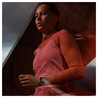Смарт-годинник Apple Watch Series 9 GPS 45mm Pink Aluminum Case w. Light Pink S. Loop (MR9J3) фото №5