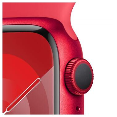 Смарт-годинник Apple Watch Series 9 GPS 45mm PRODUCT RED Alu. Case w. PRODUCT RED Sport Band - M/L (MRXK3) фото №3