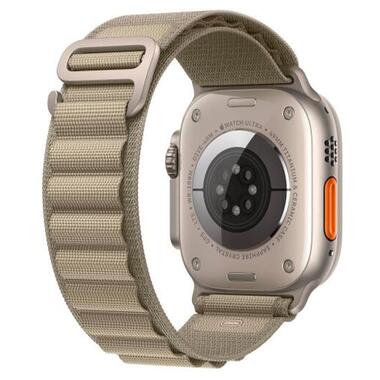 Смарт-годинник Apple Watch Ultra 2 GPS + Cellular 49mm Titanium Case with Olive Alpine Loop - Medium (MREY3/MRFJ3) фото №3