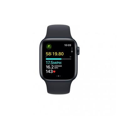 Смарт-годинник Apple Watch SE 2 GPS 40mm Midnight Aluminium Case with Midnight Sport Band M/L (MR9Y3) фото №2