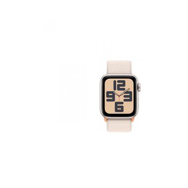 Смарт-годинник Apple Watch SE 2 GPS 40mm Starlight Aluminium Case with Starlight Sport Loop (MR9W3) фото №2