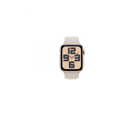 Смарт-годинник Apple Watch SE 2 GPS 44mm Starlight Aluminium Case with Starlight Sport Band S/M (MRE43) фото №2