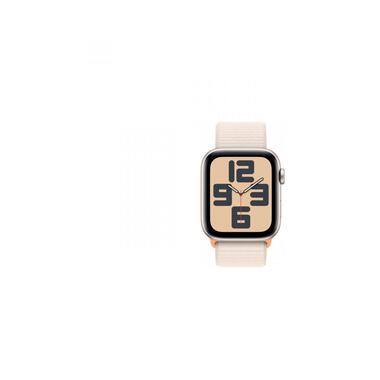 Смарт-годинник Apple Watch SE 2 GPS 44mm Starlight Aluminium Case with Starlight Sport Loop (MRE63) фото №2