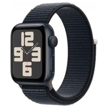 Смарт-годинник Apple Watch SE 2023 GPS 40mm Midnight Aluminium Case with Midnight Sport Loop (MRE03QP/A) фото №1