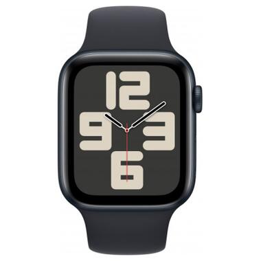 Смарт-годинник Apple Watch SE 2023 GPS 44mm Midnight Aluminium Case with Midnight Sport Band - S/M (MRE73QP/A) фото №2