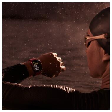 Смарт-годинник Apple Watch Series 9 GPS 41mm Pink Aluminium Case with Light Pink Sport Band - S/M (MR933QP/A) фото №4