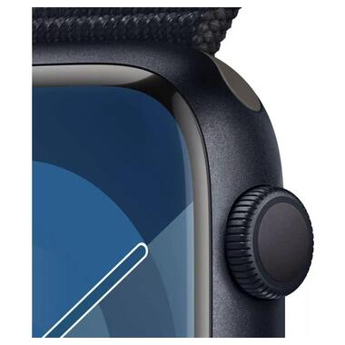 Смарт-годинник Apple Watch Series 9 GPS 41mm Midnight Aluminum Case with Cyprus Sport Loop (MR9L3, MT573) фото №2