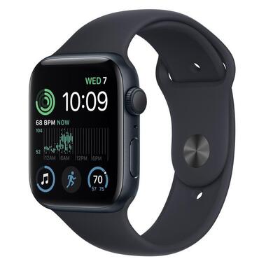 Смарт-годинник Apple Watch SE 2 GPS 40mm Midnight Aluminium with Midnight Sport Band S/M (MNT73, MR9X3) фото №1