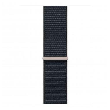 Смарт-годинник Apple Watch Series 9 GPS + Cellular 45mm Graphite Stainless Steel Case with Midnight Sport Loop (MRQN3, MT593) фото №3