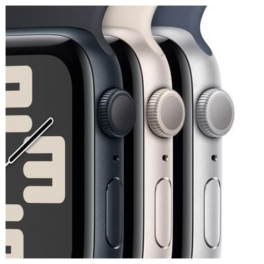 Смарт-годинник Apple Watch SE 2 2023 GPS + Cellular 44mm Silver Aluminum Case with Storm Blue Sport Band - S/M (MREC3) фото №3