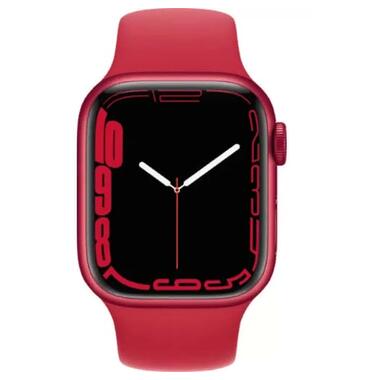 Смарт-годинник Apple Watch Series 7 45mm GPS + LTE RED Aluminum Case With PRODUCT RED (MKJU3) фото №2