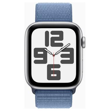 Смарт-годинник Apple Watch SE 2 2023 MREF3 44mm Slv/Almn Case Winter Blue Sport Loop фото №2