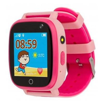 Смарт-годинник AmiGo GO001 iP67 Pink фото №1