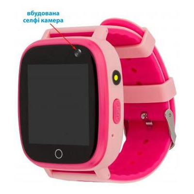 Смарт-годинник AmiGo GO001 iP67 Pink фото №8