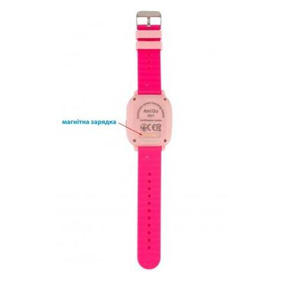 Смарт-годинник AmiGo GO001 iP67 Pink фото №10