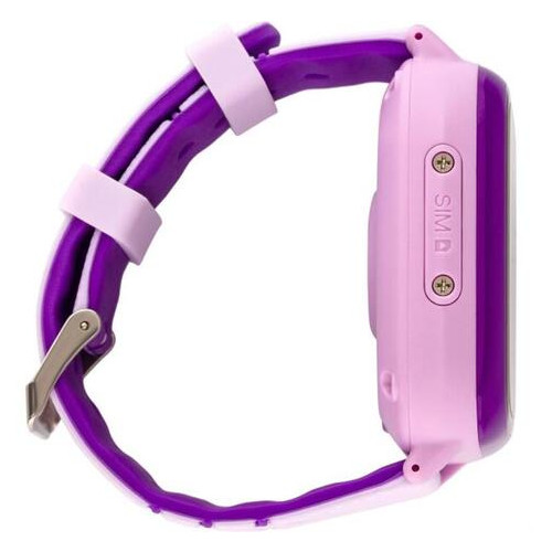 Дитячий смарт-годинник AmiGo GO005 4G WIFI Thermometer Purple фото №4