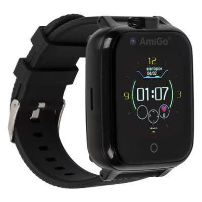 Смарт-годинник Amigo GO006 GPS 4G WIFI Black фото №1