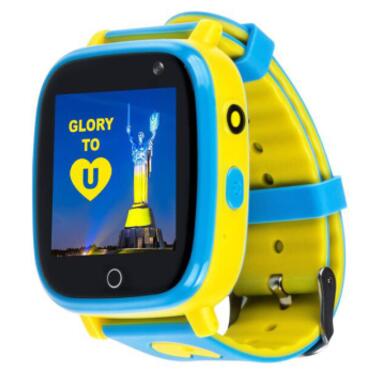 Смарт-годинник Amigo GO001 GLORY iP67 Blue-Yellow фото №2
