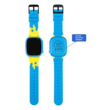 Смарт-годинник Amigo GO008 GLORY GPS WIFI Blue-Yellow (976267) фото №5