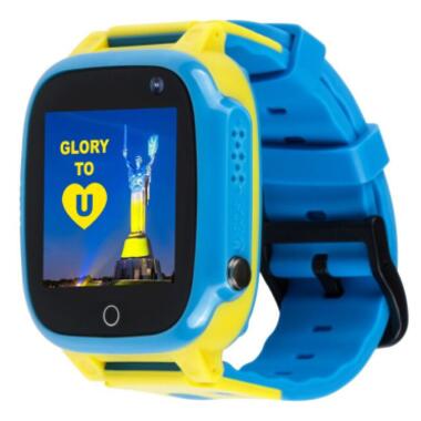 Смарт-годинник Amigo GO008 GLORY GPS WIFI Blue-Yellow (976267) фото №2