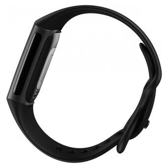 Фітнес-браслет Fitbit Charge 5 Black/Graphite Stainless Steel (FB421BKBK) фото №5