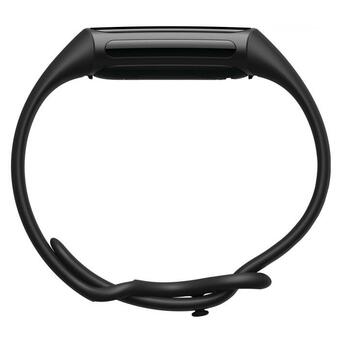 Фітнес-браслет Fitbit Charge 5 Black/Graphite Stainless Steel (FB421BKBK) фото №8