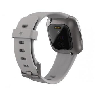 Смарт-годинник Fitbit Versa 2 Stone/Mist Grey Aluminum (FB507BGR) фото №6