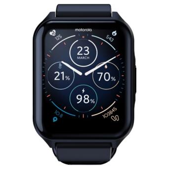 Смарт-годинник Motorola Moto Watch 70 Black Zinc Alloy фото №2