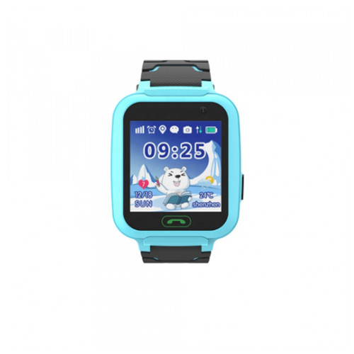Cмарт годинник дитячий HAVIT HV-KW02 IP67, GPS, 2G Blue (HV-KW02) фото №1