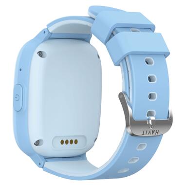 Смарт-часы Havit HV-KW11 IP67, GPS, 4G Blue (HV-KW11 Blue) фото №5