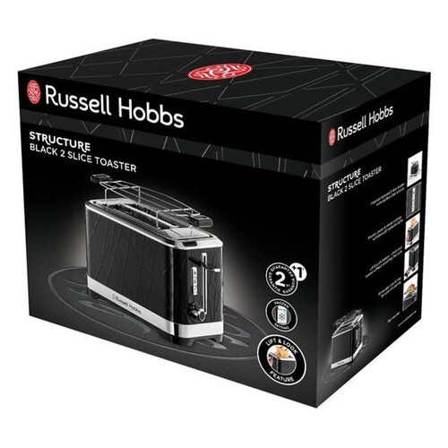 Тостер Russell Hobbs 28091-56 Structure Black (28091-56) фото №4