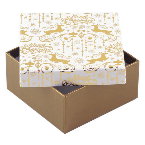 Коробка подарункова Gold 10 х 10 х 8 см фото №2