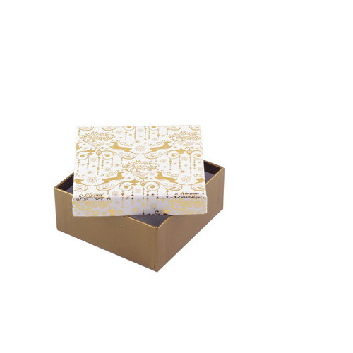 Коробка подарункова ООТВ Gold 12х12х8 см фото №2
