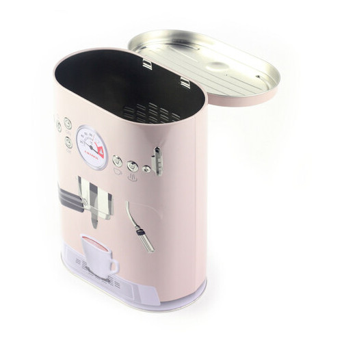 Коробка для кави Кава-машина, рожева фото №3