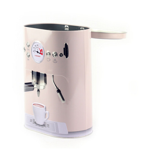 Коробка для кави Кава-машина, рожева фото №2