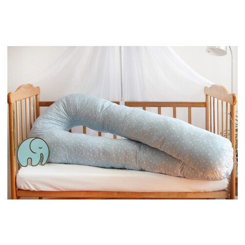 Подушка для беременных 3 в 1 120 см U Добрый Сон звездочки 13-01/141 фото №1