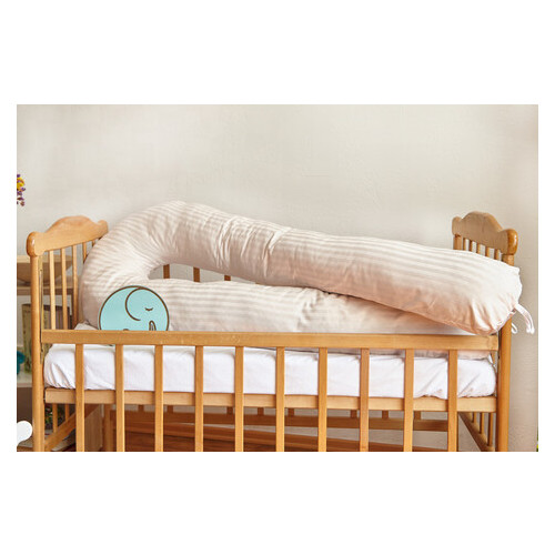 Подушка для беременных 3 в 1 U Premium 150 см Добрый Сон бежевая 13-05/32 фото №1