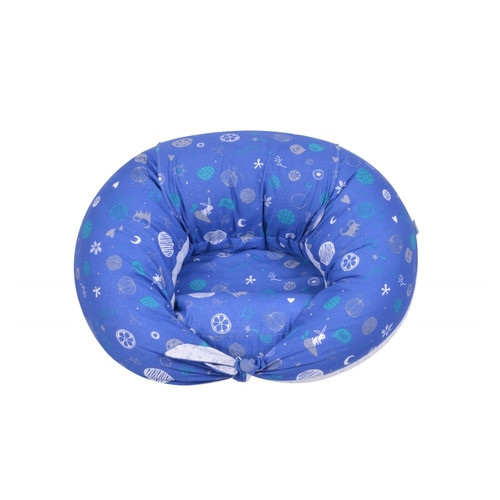 Подушка для вагітних 10 у 1 Nuvita DreamWizard Синя NV7100Blue фото №4
