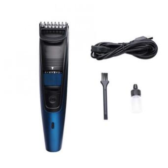 Професійна акумуляторна машинка для стрижки волосся та бороди з насадкою XRPO V-052 синя (40952-VGR-052) фото №3