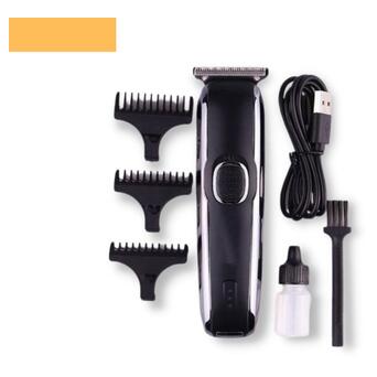 Професійна акумуляторна машинка для стрижки волосся з насадками XRPO V-020 чорна (40950-V-020) фото №1