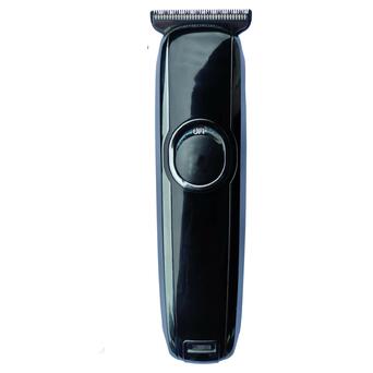 Професійна акумуляторна машинка для стрижки волосся триммер з насадками XRPO KM-3800 чорна (40960-KM-3800) фото №3