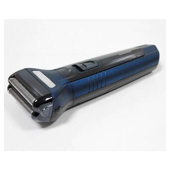 Професійна машинка для стрижки волосся з насадками 3 в 1 XRPO GM 566 синя (GM 566) фото №3