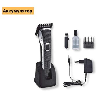 Професійна акумуляторна машинка для стрижки волосся триммер XRPO 90110 чорна (40991-DSP-90110) фото №2