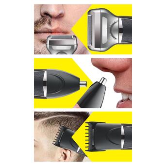 Професійна машинка для стрижки волосся з насадками 3 в 1 XRPO 60090 чорна (41012-DSP-60090) фото №4