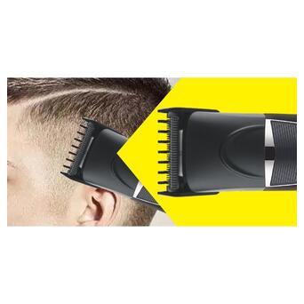 Професійна машинка для стрижки волосся з насадками 3 в 1 XRPO 60090 чорна (41012-DSP-60090) фото №3