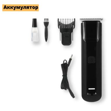 Професійна акумуляторна машинка для стрижки волосся з насадкою XRPO V-928 чорна (41463-928_271) фото №2