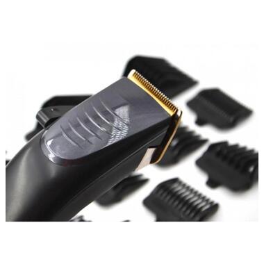 Професійна машинка для стрижки волосся з насадками XRPO GM 836 чорна (GM 836_494) фото №4
