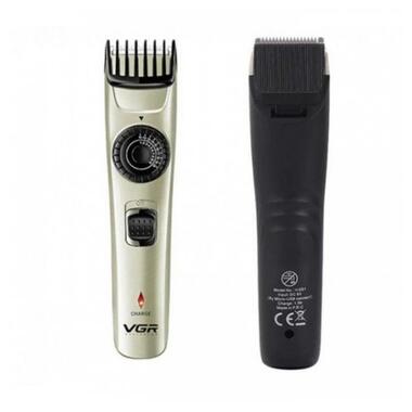 Бездротова машинка для стрижки волосся VGR V 031 USB CHARGE (49065) фото №2