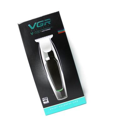 Машинка для стрижки волосся VGR V-030, чорна фото №5